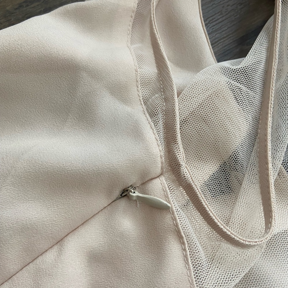 Urban Outfitters Kimchi Blue mesh collar top - Picture 3 of 6